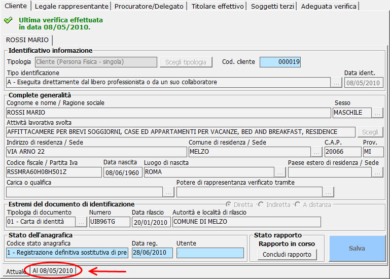 scheda anagrafica del lavoratore scheda anagrafica del lavoratore